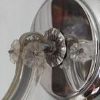 Vintage Brocante Wandlampje Met Glazen Pegels thumbnail 5