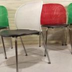 4 Postmodern Orta Stoelen, Christoph Hindermann, Dietiker thumbnail 9