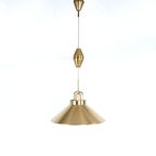 Lyfa Messing Hanglamp P295, 1960S thumbnail 2