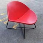 Vintage Ikea Lips Stoel, Fauteuil, Niels Gammelgaard thumbnail 5