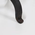 Large Brutalist Wrought Iron 5 Arm Candle Holder 1950S thumbnail 7