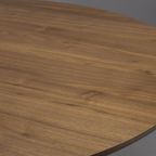 Dutchbone Barlet Tafel 120 Rond Walnoot | Van €1299, Nu thumbnail 6