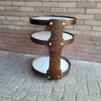 Vintage Bar Cart Op Wielen thumbnail 3
