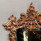 Carved Mirror In The Baroque Style. thumbnail 5