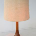 Vintage dyrlund Tafellamp Lamp Xl Hout Deens thumbnail 13