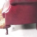 Rundlederen Vintage 2 Zits Chesterfield Bank thumbnail 12