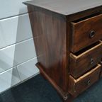 Rustieke Vintage Houten Ladekast Wandkast thumbnail 5