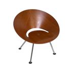 Sigurdur Thorsteinsson - Design Group Italia - Magis - Lounge Chair Model ‘Lyra’ - Cherry Wood thumbnail 2