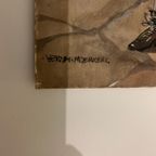 De Gelaarse Kat - Herman Moerkerk (1879-1949) - Watercolour thumbnail 13