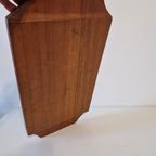 Vintage Teakhouten Snack Bar Dienblad Tapas Schaal thumbnail 4