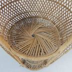 Vintage Rotan En Bamboe 'Emmanuelle' Stoel, Klein Model thumbnail 13
