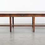 Prachtige En Uniek Grote Antieke Engelse Eikenhouten Eettafel Uit Begin 19e Eeuw thumbnail 9