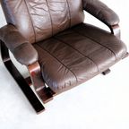 Vintage Armchair | Fauteuil | Verstelbaar | Jaren 60 | Deens thumbnail 5