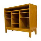 Vintage Kastje Open Kast In Berken Jaren 60 Design thumbnail 16