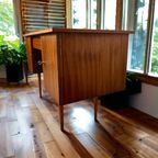 Vintage Houten Bureau / Desk thumbnail 2