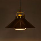 Brass Pendant Light By Fog & Mørup, Denmark 1970’S thumbnail 3