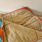 Jaren 70 Vintage Slaapzak Kleed Picknick Kleed thumbnail 3