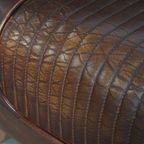 Tijdloze En Exclusieve Rundleren Aviator Design Fauteuil Met Een Unieke Kleurstelling thumbnail 12