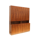 Xxl Hoog Vintage Dressoir / Wandmeubel – Palissander – Jaren ’60 thumbnail 9
