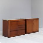 Model 4D Cabinet Set And Coffee Table By Angelo Mangiarotti For Molteni, 1960S thumbnail 20