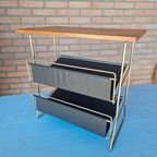 Vintage Lectuurtafel Lectuur Magazine Rek Krantenbak Design thumbnail 2