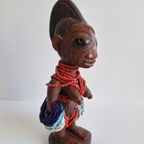 Yoruba Ibeji-Figuur, Tweelingfiguur, Nigeria thumbnail 10