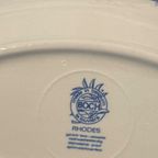 80 Delig!!: “boch – La Louvière – Rhodes – Dishwasher Proof” Servies thumbnail 8