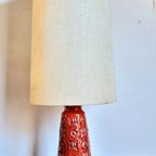 German Ceramic Spara Fat Lava Table Lamp By Halidan Kutlv, 1960S thumbnail 7