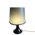 Vintage Ikea Tafellamp Donker Blauw Design Magnus Elebäck & Cärl Öjerstam, Jaren '90 thumbnail 2