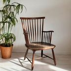 Vintage Wabisabi Spijlenstoel Arno Lambrecht thumbnail 8