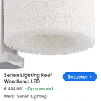 Serien Lighting Reef Wandlampjes thumbnail 4