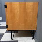 Blond Wood Low Cabinet 1970S thumbnail 14