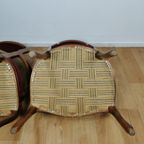 Set Brocante Vintage Franse Louis Xv Stoeltjes, Fauteuils Set Prijs thumbnail 18