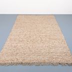 Vintage Hand Made Lana Wool Rug / Vloerkleed For Sisal, 1980’s Italy thumbnail 2