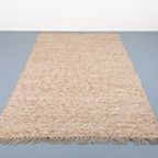 Vintage Hand Made Lana Wool Rug / Vloerkleed For Sisal, 1980’S Italy thumbnail 2