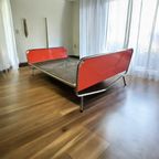 Vintage Jaren 60 Chromen Bed : Wim Rietveld Voor Auping thumbnail 5