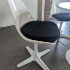 5 Vintage Arkana Tulipe Stoelen- Maurice Burke thumbnail 4