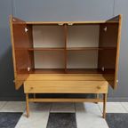 Jitona Highboard In Glossy Wood 1970S thumbnail 7