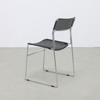 4X Dining Chair In Perforated Metal By Arrben Italy, 1980S thumbnail 7