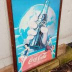 Vintage Coca Cola Poster Uit 1982, Mooi Ingelijst 👌 thumbnail 8