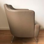 Moroso Jules Leren Fauteuil By Enrico Franzolini Italy thumbnail 4