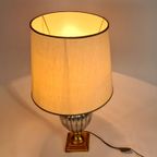 Tafellamp - Bureaulamp - Made In Italy - Goud - Zilver - Hollywood Regency Stijl - 90's thumbnail 3