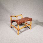 Lounge Chair And Footstool Designed By Yuzuru Yamakawa Rattan And Bamboo thumbnail 7