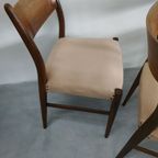 Design Eetkamerstoelen C. Braakman Type Sa 10 Voor Pastoe (jaren 50) thumbnail 5