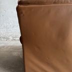Pair Of 2 Brown Leather Club Brunati Sofa'S thumbnail 15