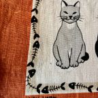 2X Katten Kunstwerk Uit Ierland “Cats In Waiting” thumbnail 2