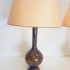 Set 2 Vintage Tafellamp Vol Palissander Lamp Mid Century '60 thumbnail 4