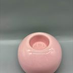 Keramieken Bol Kandelaar Voor Waxine Pastel Roze thumbnail 4
