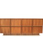 Groot Vintage Palissander Dressoir Wandmeubel Gemaakt In De Jaren ’60 thumbnail 6