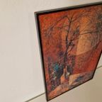 Le Ba Dang De Dode Tak Vintage Druk Print Op Hout thumbnail 6